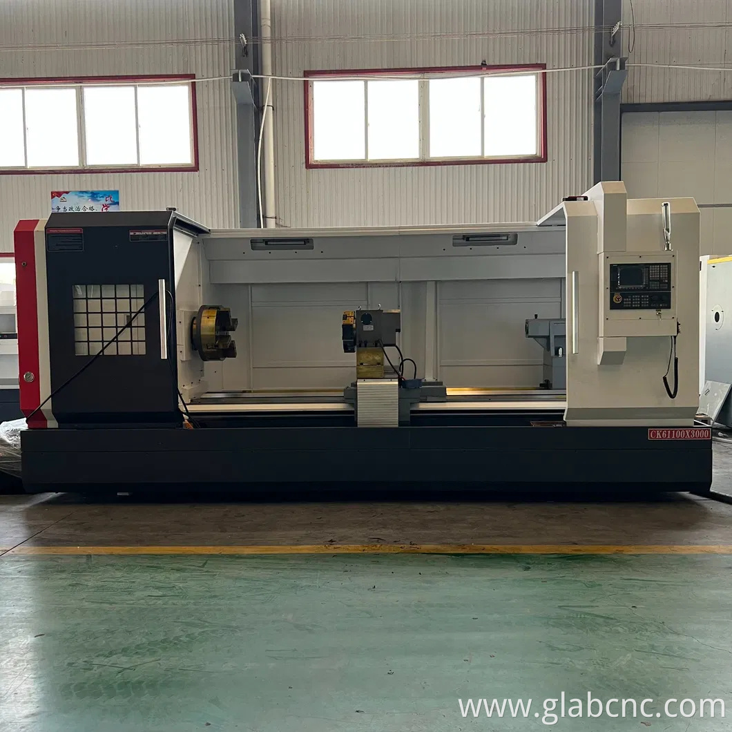 Ck61100 Hard Rail Fully Automatic Horizontal CNC Lathe with Wide Numerical Control System Metal Cutting Machine Tool